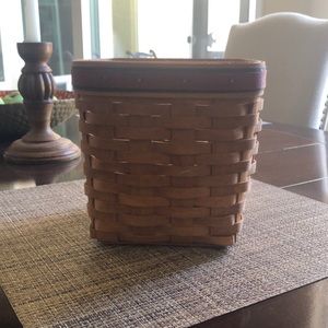Longaberger Father’s Day Tissue Basket